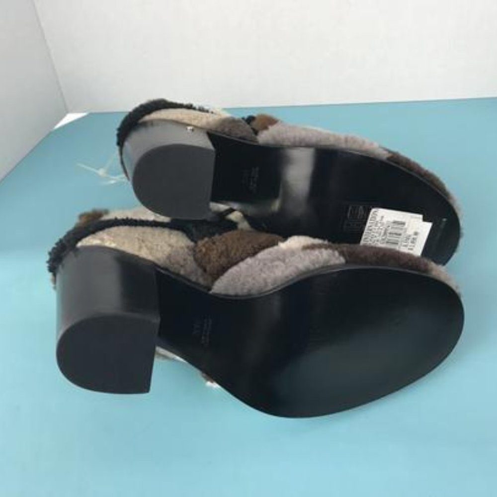 Laurence Dacade Patchwork Shearling Booties - Picture 6 of 7